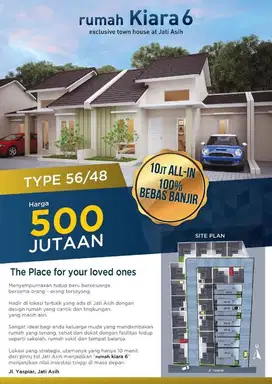 Rumah di Jatiasih Total 27 Unit