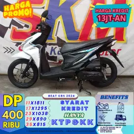 DP 400k syarat KTP dan KK Honda beat 2024 cash/credit