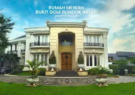 DIJUAL RUMAH MEWAH VIEW GOLF BUKIT GOLF PONDOK INDAH JAKARTA SELATAN