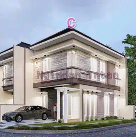 Rumah Murah New lebar 8 di Nginden Intan dkt Manyar surabaya