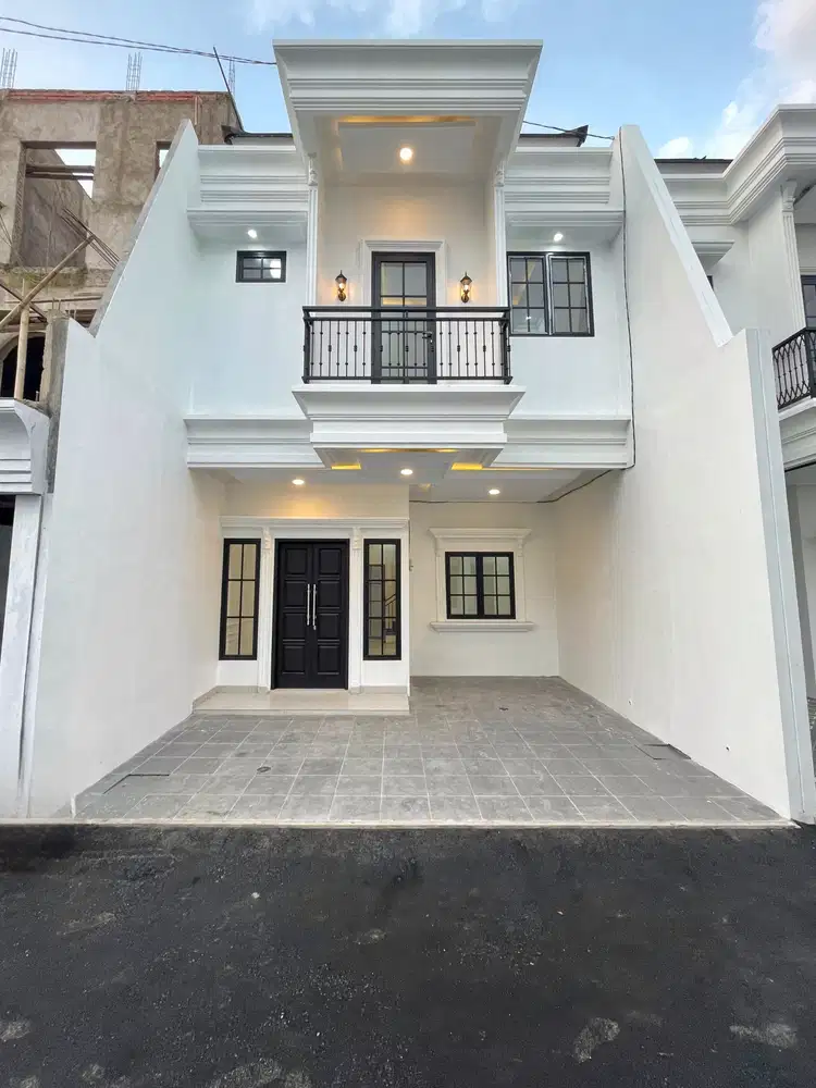 Rumah Baru Mewah Modern Dalam Cluster Lingkungan Nyaman Di Jagakarsa