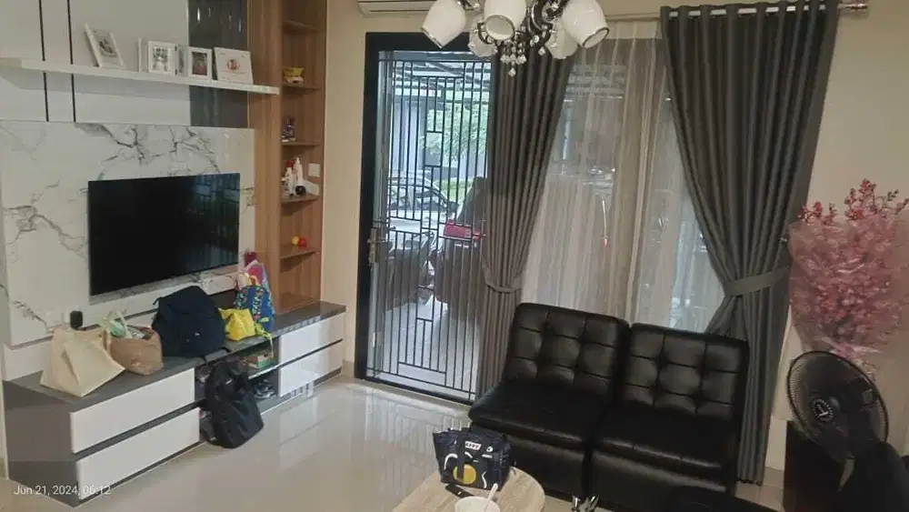 TURUN HARGA RUMAH FULL FURNISHED  Cluster Baroni Gading Serpong