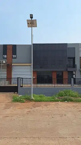 Gudang new +kantor 2 lantai 20 mnit bsd termurah