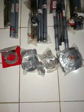 Tromol belakang Supra full set , Barang baru