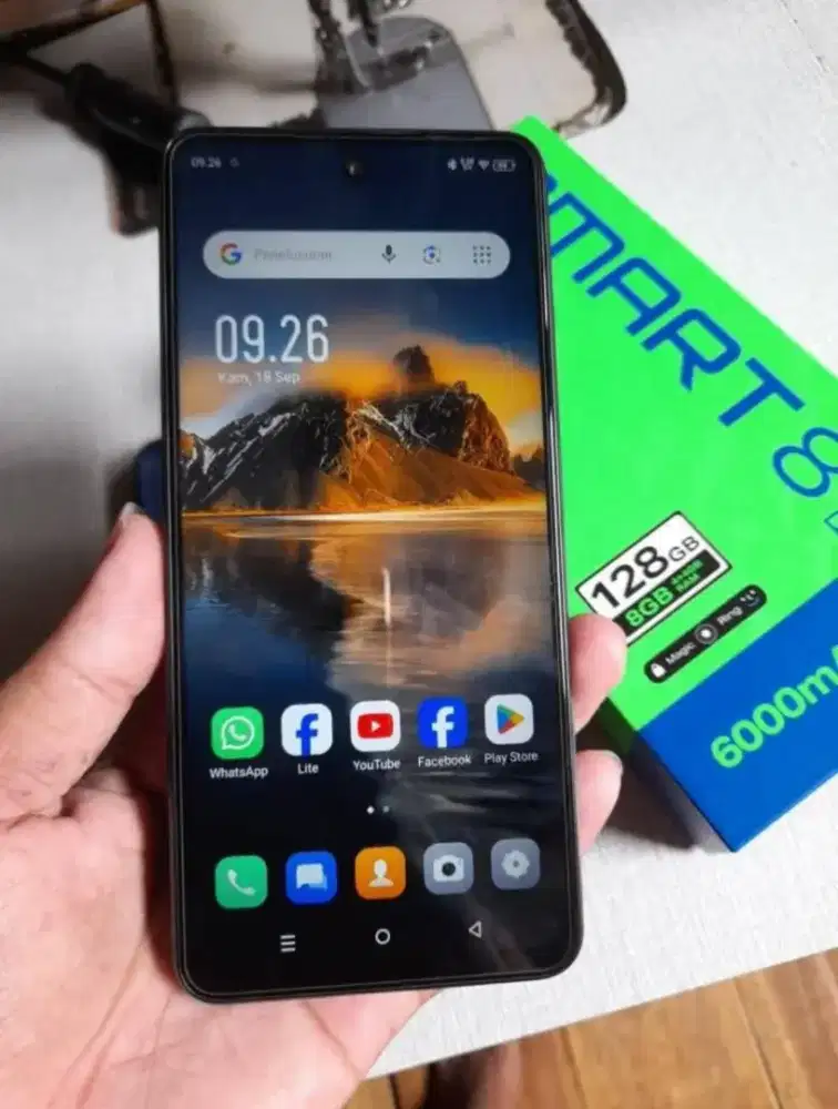 INFINIX SMART 8 PLUS 4+4/128GB Fulset