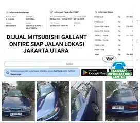 Mitsubishi gallant siap pakai murah meriah