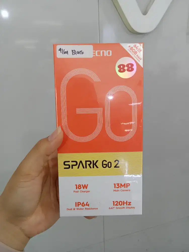 Tecno spark go 2 4/64 resmi