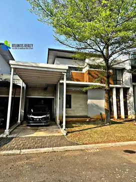 Dijual rumah di ritzone the icon Bsd city, depan taman, siap pakai