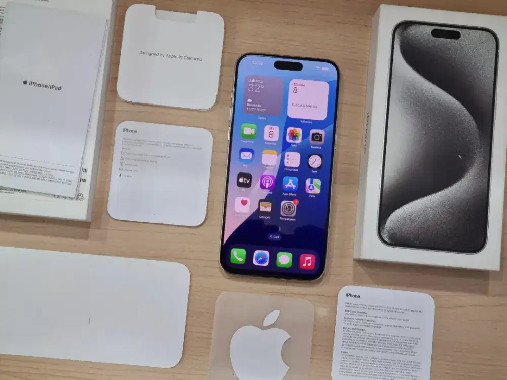 iPhone 15 Promax 512gb resmi iBox lengkap original semua