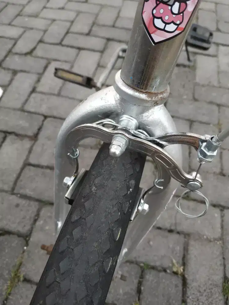 Sepeda BMX ring 20 model jadoel krom unik antik langka siap pake gowes