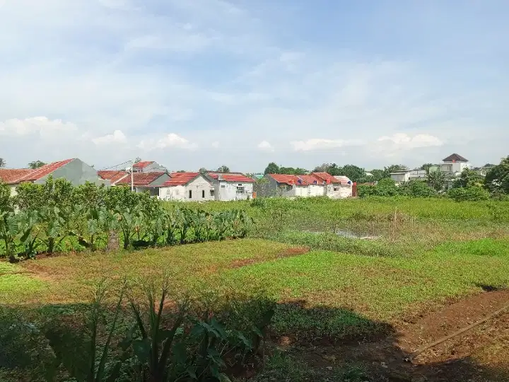 Tanah Murah 100m Harga 1 Jt-an/m2 Dekat Stasiun Cilebut Free SHM