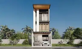Harga Nego Rumah Baru Modern Tropical di Setraduta Bandung