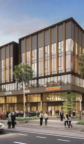 Komersil 5 lantai hadap jalan boulevard City Hub Gading Serpong