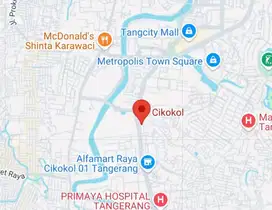 dijual cepat Tanah di MH Thamrin Tangerang Pimggir Jalan Raya