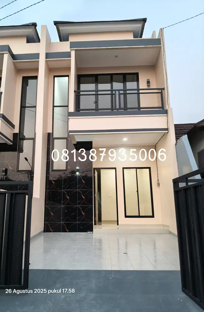 DIJUAL RUMAH BARU CANTIK 2 LANTAI DI VILLA MELATI MAS SERPONG