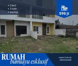 DI JUAL RUMAH MURAH BUMIAYU 2 LANTAI SEHARGA 1 LANTAI