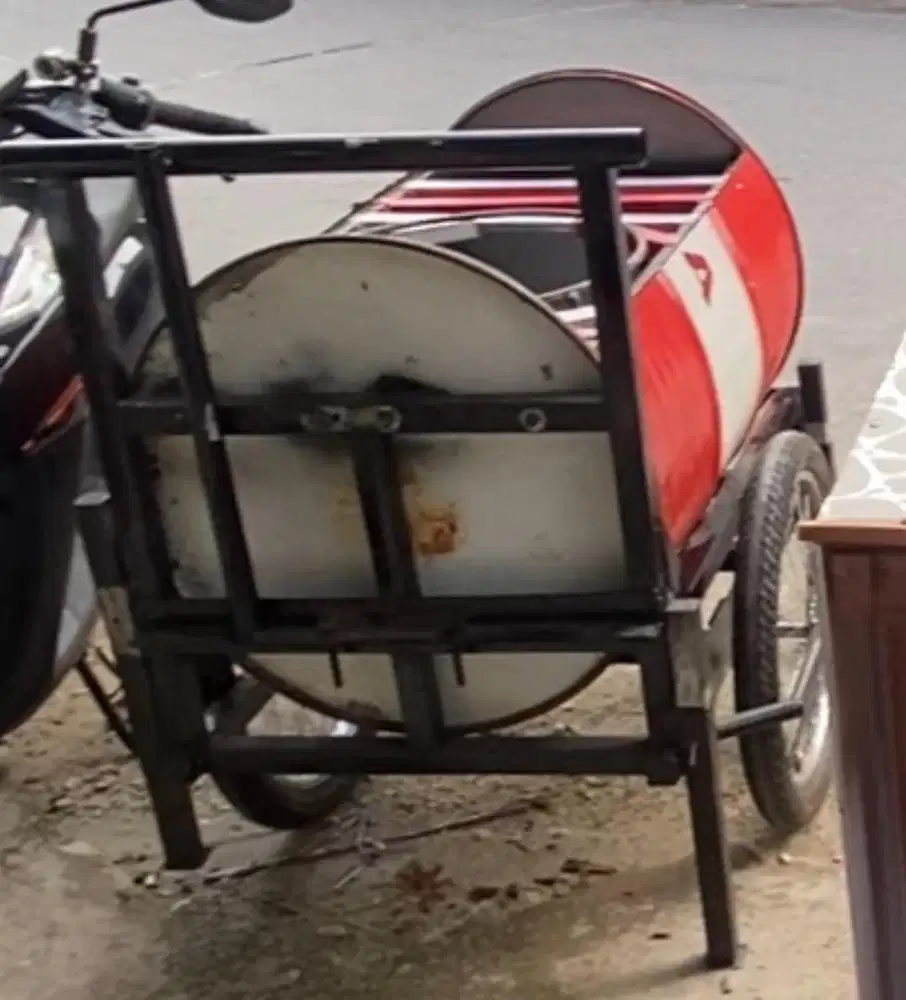 Gerobak pentol/es kopi Siap pakai