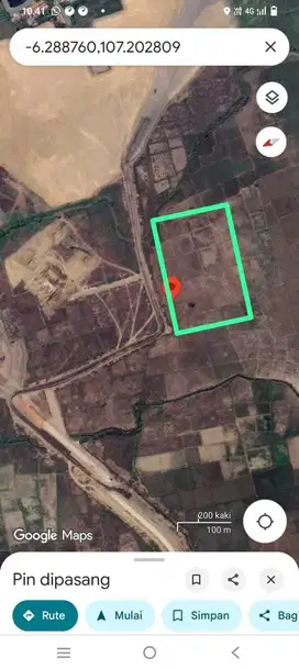 Dijual Kavling Jababeka 9 mulai dari 1Ha s/d 15ha