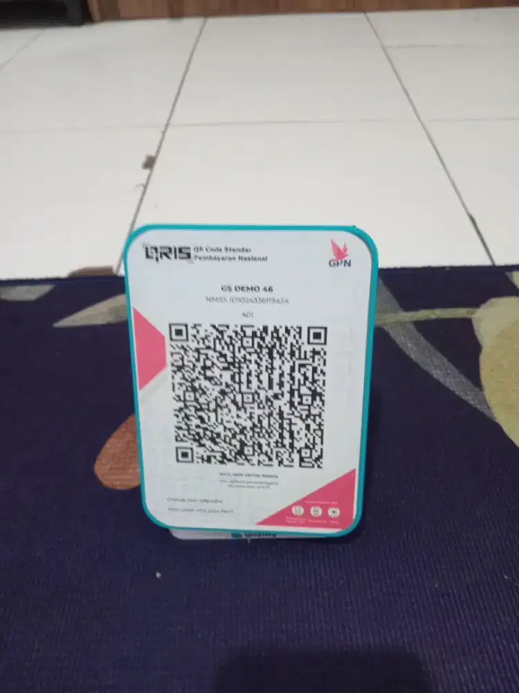 Speker Qris alat transaksi penjualan