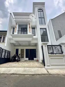 Rumah Baru Mewah Non Cluster Pinggir Jalan Besar Di Jagakarsa