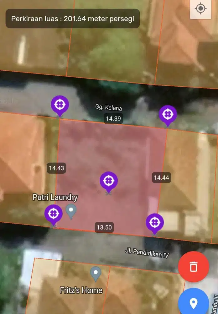 DIJUAL TANAH MURAH DI DENPASAR LINGKUNGAN PENDATANG