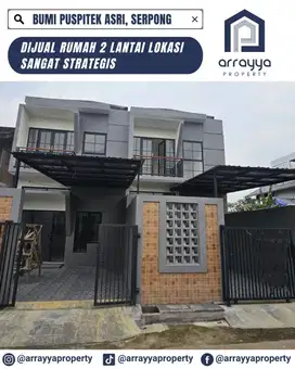 DIJUAL RUMAH BARU 2 LANTAI DI BUMI PUSPITEK ASRI 'EN666