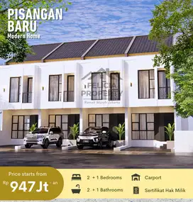 DIJUAL RUMAH 2 LANTAI BEBAS BANJIR DI PISANGAN BARU, MATRAMAN, JAKARTA
