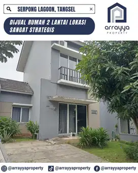 RUMAH CLUSTER SERPONG LAGOON 2 LANTAI .EN671.