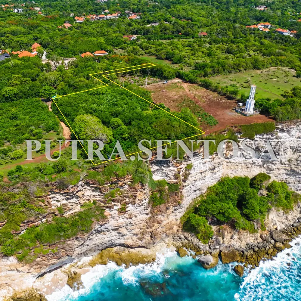 OCEAN CLIFF TOP LAND AT SULUBAN BEACH PECATU BALI
