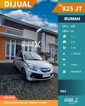 Rumah Minimalis Di Perumahan Bulan Terang Utama Sawojajar Malang