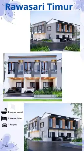 Di Jual Rumah Mewah 2 lantai di Rawasari Timur Cempaka Putih