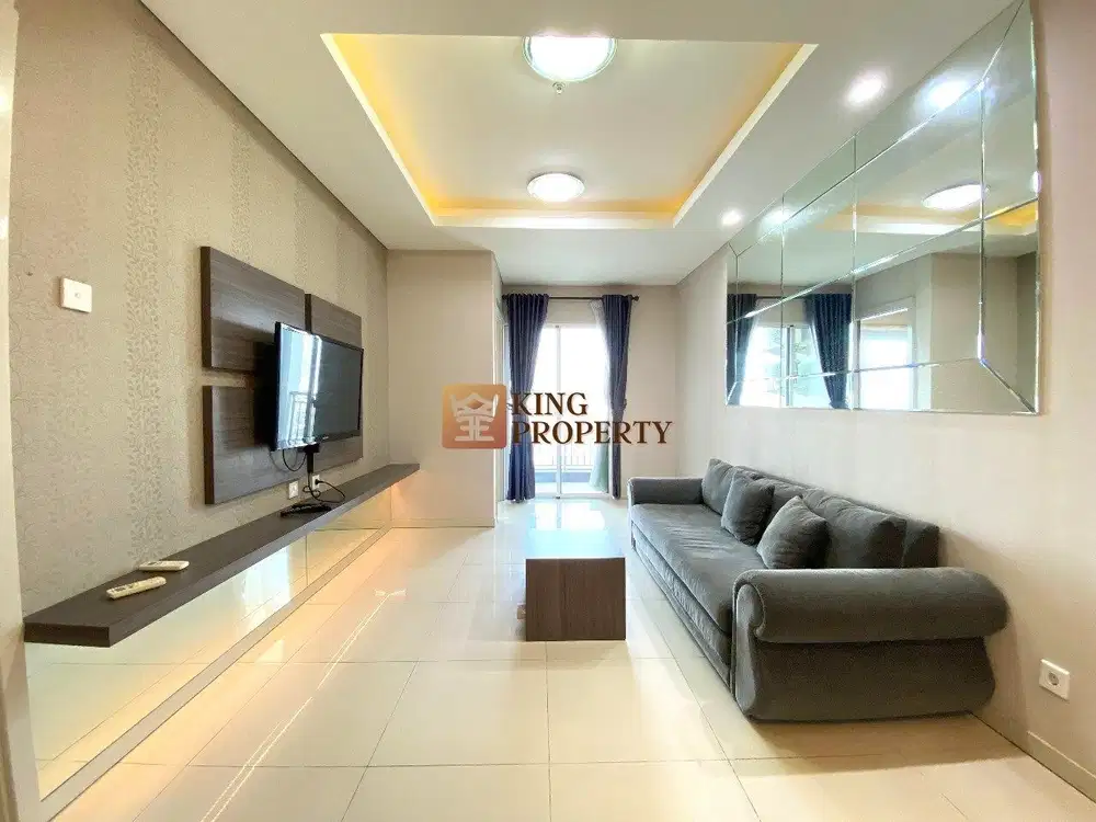Interior Elegan! 2BR 77m² Full Furnished View Laut Green Bay Pluit