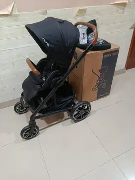 STROLLER NUNA MIXX NEXT CAVIAR LIKE NEW FULLSET
