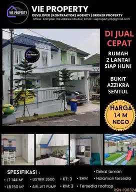 DIJUAL!RUMAH RAPI SIAP HUNI di Bukit Azzikra Sentul