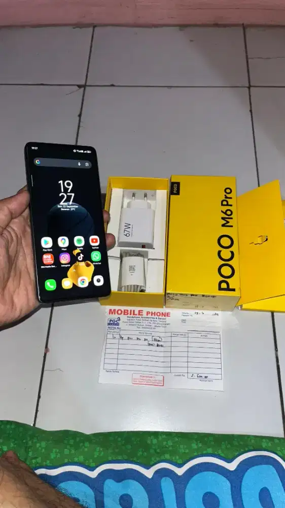 Poco M6pro Fullset. Ram 8/256