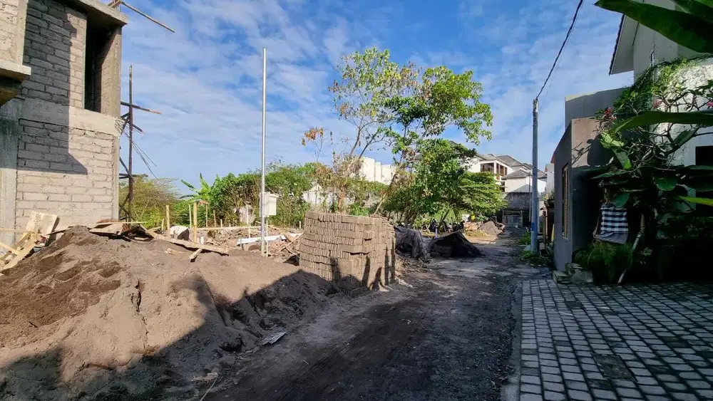 tanah murah jalan kaki ke pantai canggu seseh