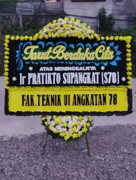 Karangan Bunga papan ucapan
