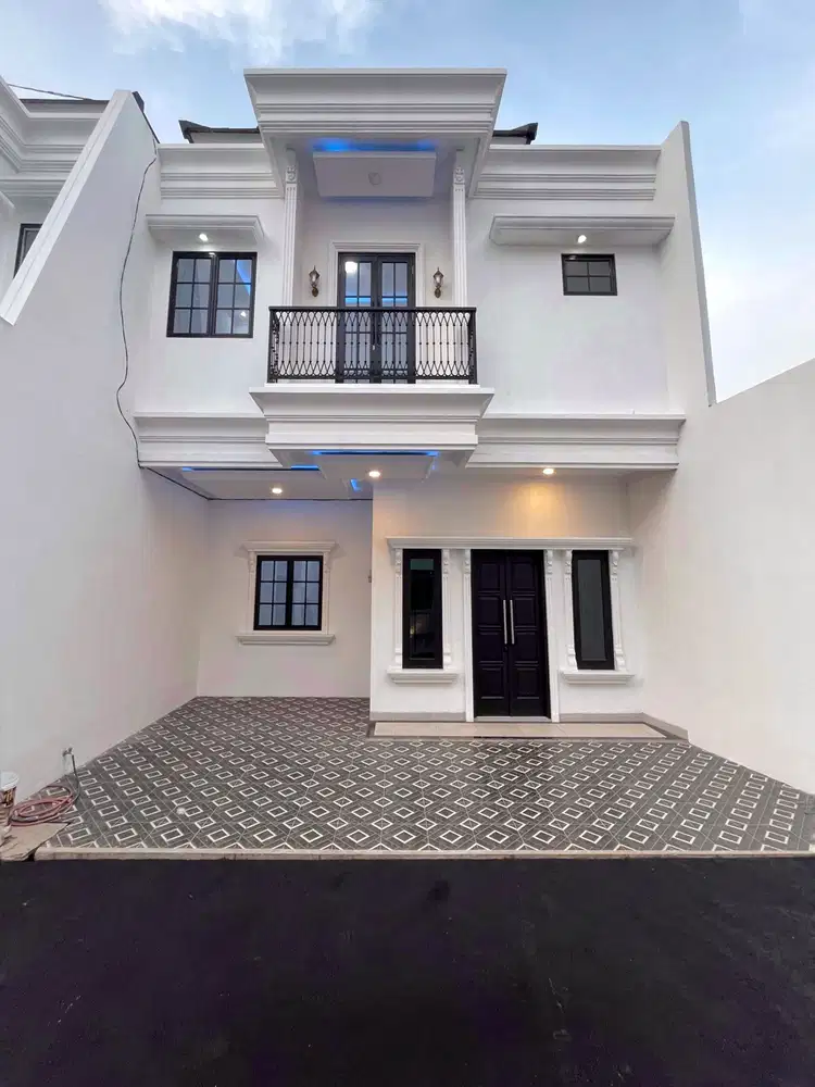 Rumah Baru Mewah Dalam Cluster Lingkungan Nyaman Di Jagakarsa