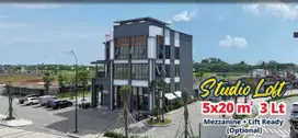 Ruko Baru Aniva Studio Loft 2 Muka Premium di Gading Serpong