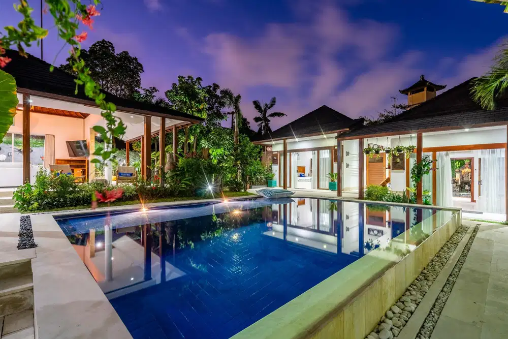 leased hold 38 years  villa at semer kerobokan bali