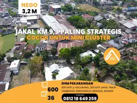 Tanah Jalan Kaliurang Km 9,3 Turun Harga Jauh Nego Sampai Deal