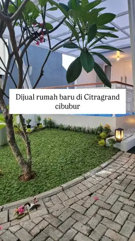 Dijual rumah baru di Citragrand cibubur