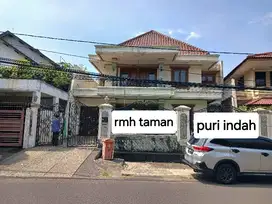 Rumah Taman, shm, jalan luas Puri Indah
