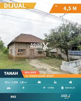 Tanah Cocok Buat Peternakan Di Dusun Losari - Sidorahayu, Wagir Malang