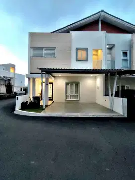 DD297 Rumah Hoek 241 m2 Murah Cluster Lebak Bulus Jakarta Selatan