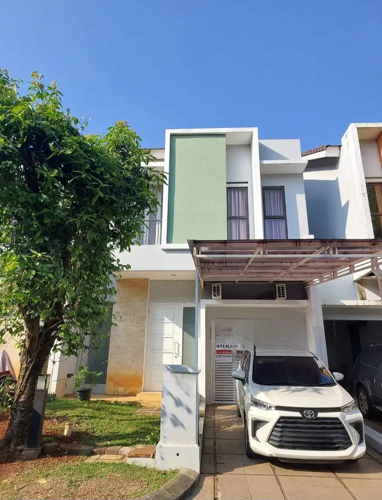 JUAL RUMAH SIAP HUNI CLUSTER NEWTON GADING SERPONG