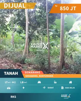 Dijual Tanah Di Gedawang Banyumanik Semarang