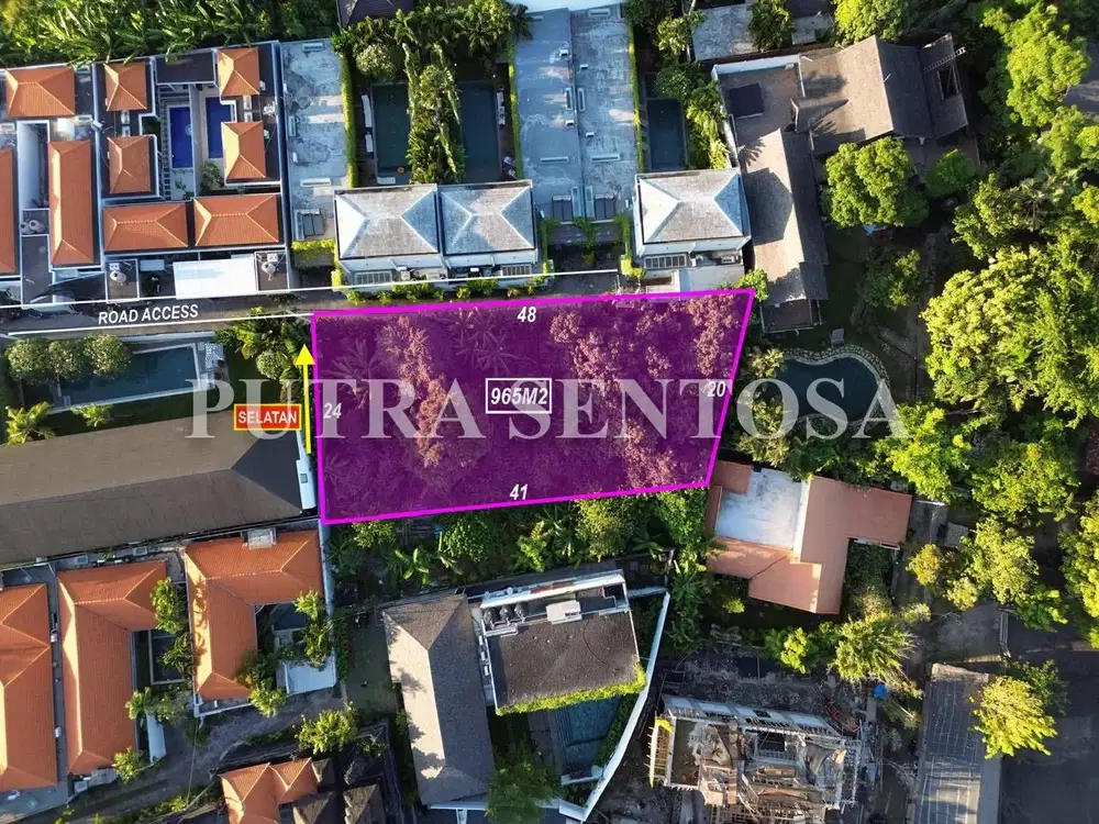 TANAH CANGGU BERAWA 300 METER PANTAI