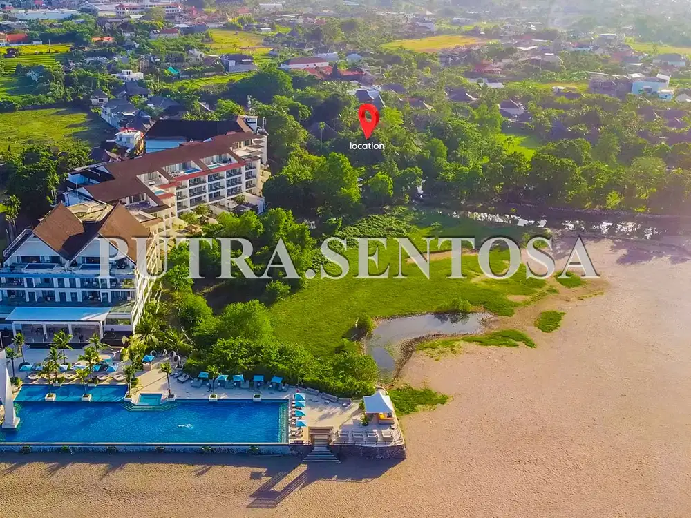 TANAH CANGGU BERAWA LOS SUNGAI 50 METER PANTAI