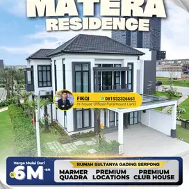 Rumah Mewah Matera Residences Full Marmer 12x25
